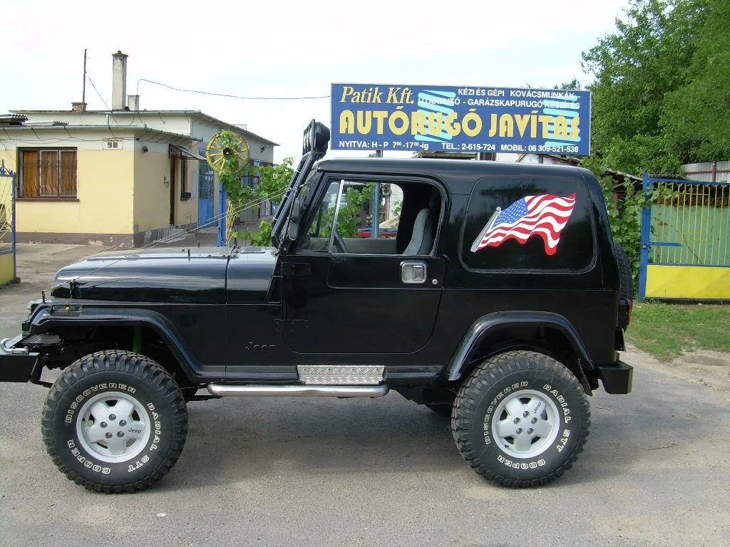 Megemelt Jeep Wrangler